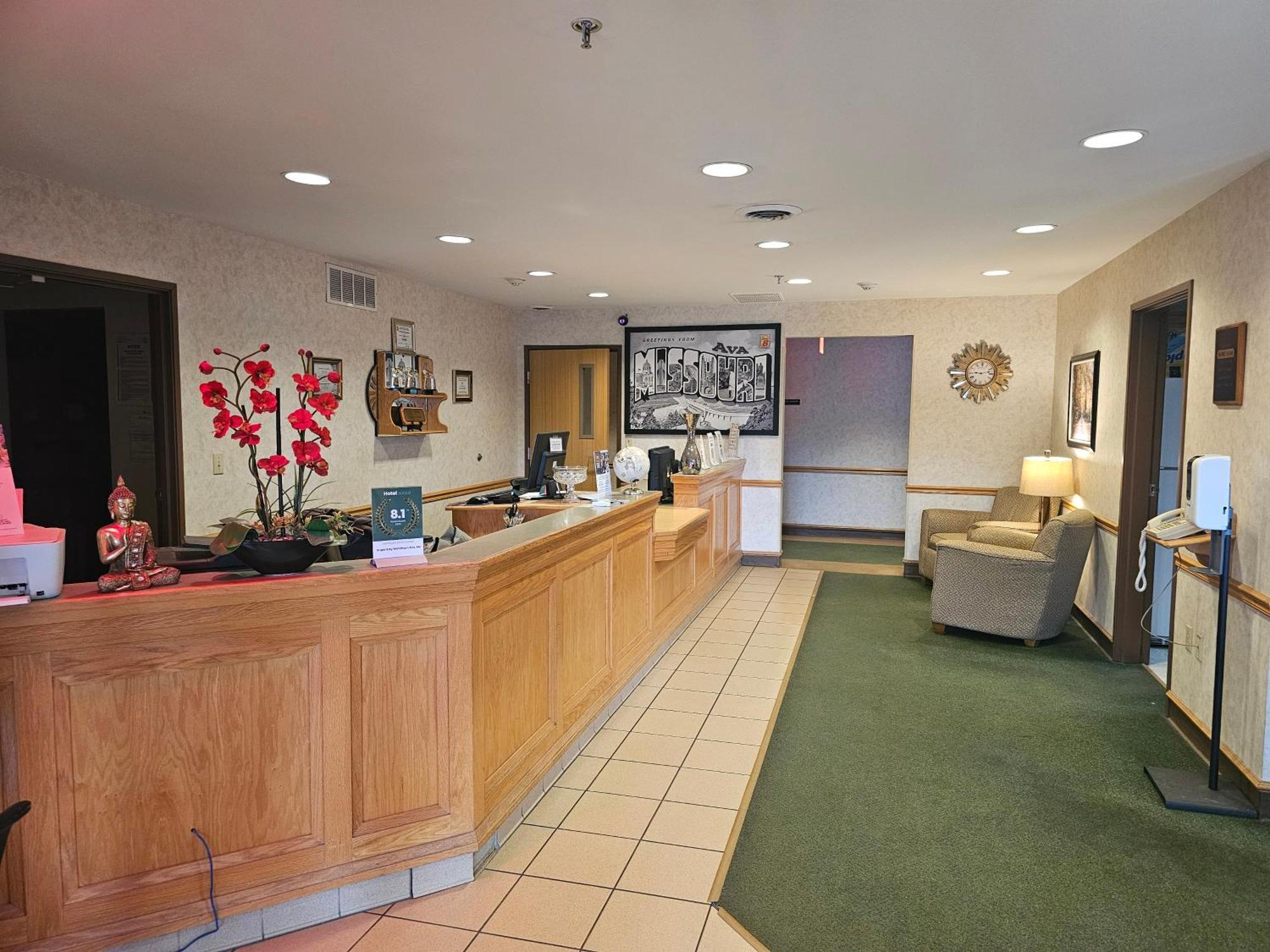 Motel Super 8 By Wyndham Ava Exteriér fotografie